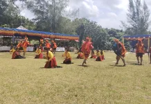Penampilan Atraksi Hiburan di Pesta Perak SMA Bintang Laut Telda