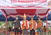 Wakapolres Nias Selatan Hadiri Upacara Hardiknas Tahun 2026