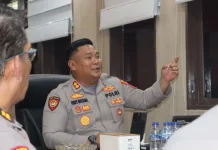 Kapolres Nias Selatan Terima Audiensi Supervisi Logistik Polda