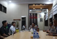 Kapolres Nias Selatan Terima Audiensi Panitia Manimolo Fest
