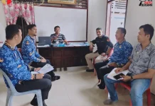 Pelaksanaan Uji Petik Data Pemilih oleh Bawaslu Nias Selatan
