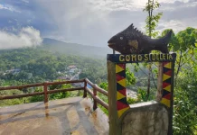 Pemandangan di Puncak Gomo
