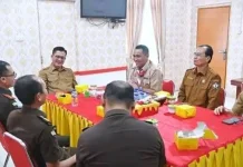 Bupati dan Wabup Nisel Terima Kunjungan Kajari Imam Fauzi