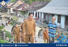 Bupati Nias Selatan Tinjau Rencana Pembangunan Makam Saonigeho