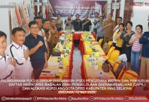 Pelaksanaan FGD Penataan Dapil oleh KPU Nisel