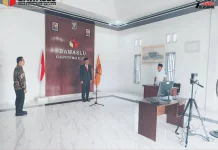 Bawaslu Lantik Pejabat Administrasi dan Fungsional Secara Daring