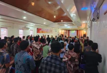 Perayaan Paskah Keluarga Besar FORKOPIMGAMAS Nias Selatan
