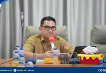Sekda Nias Selatan Pimpin Rapat Koordinasi OPD