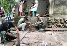 Pembangunan RTLH di Nisel Melalui Program Karya Bakti TNI