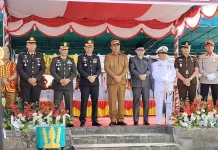 Foto Bersama pada Peringatan Hari Lahir Pancasila Tahun 2026 Kabupaten Nisel