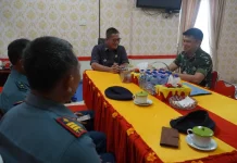 Bupati Nias Selatan Perkuat Sinergitas Bersama Danlanal