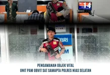 Polres Nias Selatan Perketat Pengamanan Objek Vital