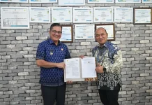 Bupati Nias Selatan Sahkan Addendum Pajak Listrik