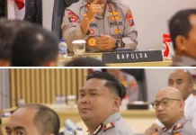 Taklimat Akhir Polda Diikuti Kapolres Nias Selatan