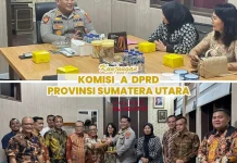 Polres Nias Selatan Sambut Kunjungan Kerja DPRD