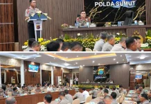 Polres Nias Selatan Ikuti Rakernis Humas di Polda Sumut