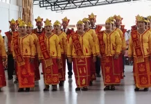 Kecamatan Fanayama Juara Pertama Zona I di Lomba Mars Perjuangan Nisel