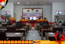 Rapat Paripurna DPRD Nisel untuk Mendengarkan Pidato Presiden jelang HUT KEMRI