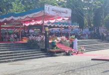 Upacara HUT KEMRI ke-81 di Kabupaten Nias Selatan