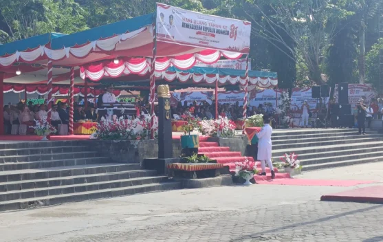 Upacara HUT KEMRI ke-81 di Kabupaten Nias Selatan