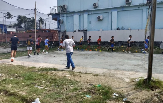 Suasana Seleksi Atlet Voli Nisel Tahap II menuju Porprovsu 2026