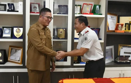 Bupati Nisel Terima Kunjungan Kalapas Telda Rikie Umbaran