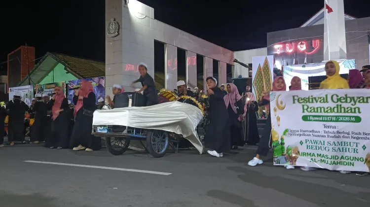 Sebanyak 17 Kelompok Ramaikan Lomba Bedug Sahur di Alun-alun Nunukan