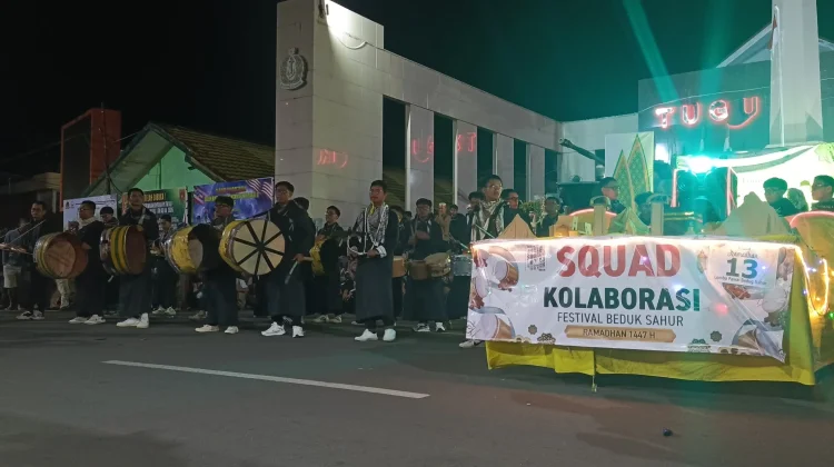 Sebanyak 17 Kelompok Ramaikan Lomba Bedug Sahur di Alun-alun Nunukan