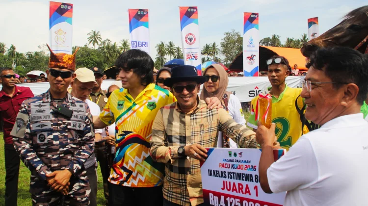 Pacu Kudo Padang Pariaman 2026 Jadi Magnet Ribuan Penonton