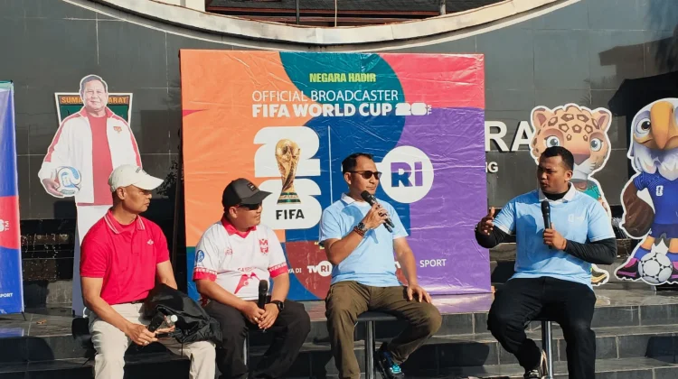 Fun Walk hingga Talkshow UMKM, Bola Gembira TVRI Semarak Warnai Car Free Day Padang