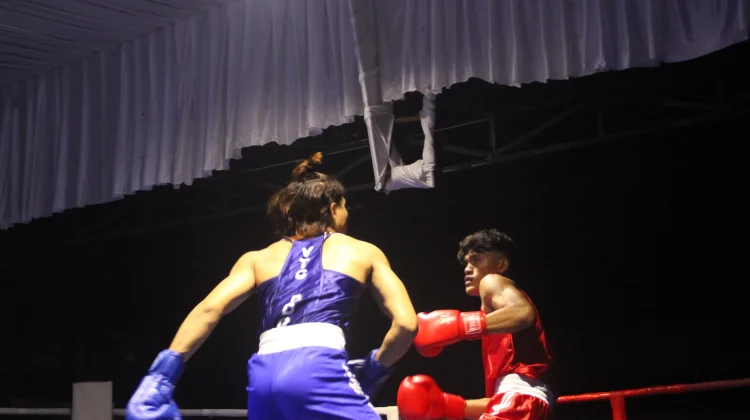 Deretan Momen Sengit Warnai Pertandingan Tinju Komunitas Kopigo Fight Club
