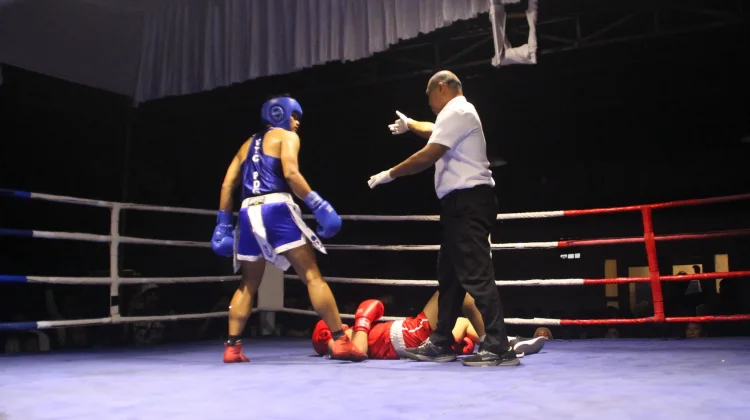 Deretan Momen Sengit Warnai Pertandingan Tinju Komunitas Kopigo Fight Club