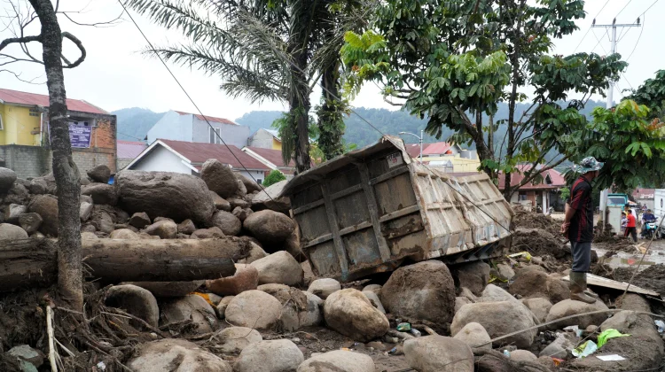Jejak Galodo di Perumahan Nuansa Griya Arosuka