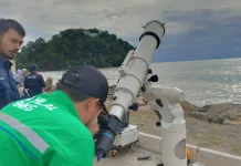 Pemantauan Hilal Penetapan Awal Ramadan di Sumbar