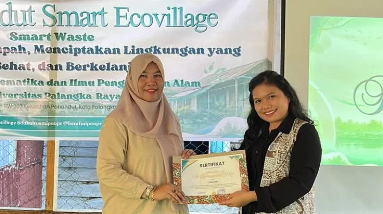 Workshop Smart Waste bersama Tim Smart Ecovillage FMIPA UPR dan DLH Palangka Raya