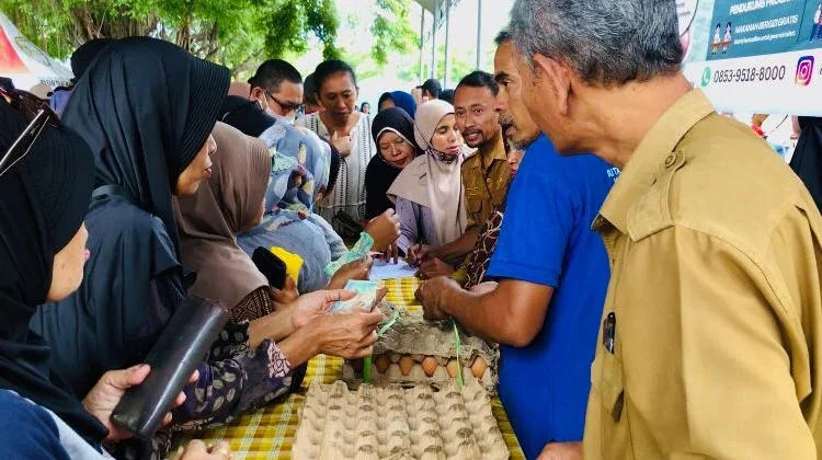 Pemkot Palu Gelar Gerakan Pangan Murah Menjelang Idul Adha 1447 H