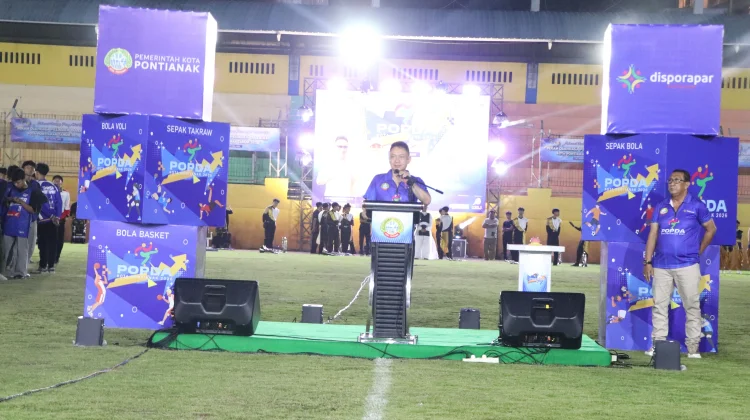 Popda Kota Pontianak 2026 Berlangsung, Wali Kota Resmikan Keboen Sajoek
