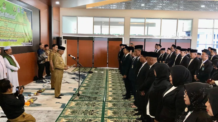 Potret Pengukuhan Pengurus BP4 Pontianak