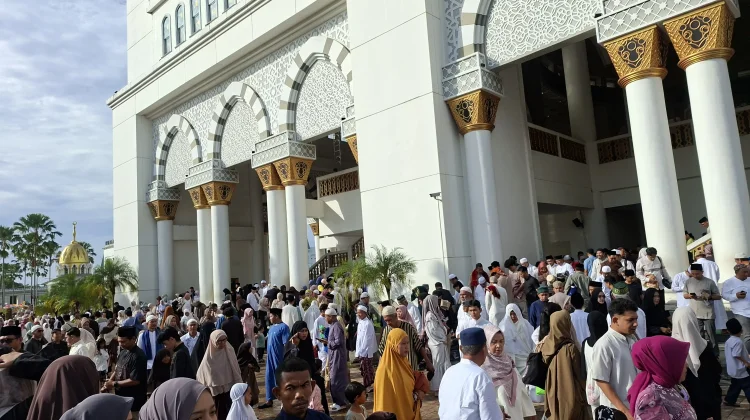 Masjid Raya Mujahidin Pontianak Himpun 30 Ekor Sapi dan 13 Ekor Kambing