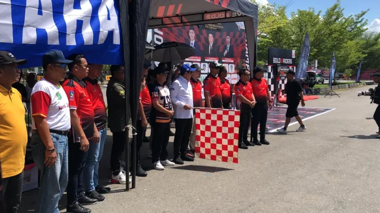 Ratusan Pebalap Ngaspal di Sirkuit Stadion SSA Pontianak pada Kejurprov Seri-1