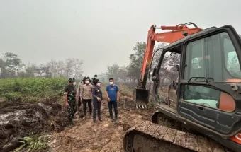 Atasi Karhutla, Normalisasi Saluran Perkuat Sumber Air di Lahan Gambut