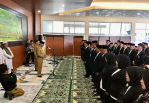 Potret Pengukuhan Pengurus BP4 Pontianak