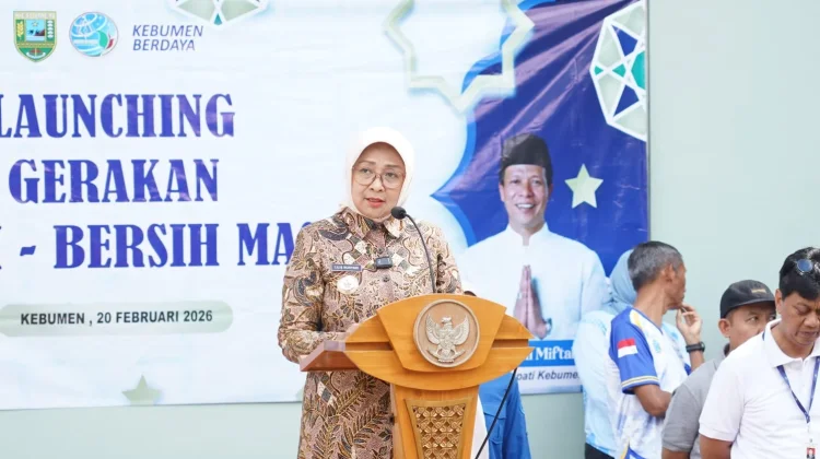 Kegiatan Peluncuran "Gerakan Bersih-Bersih Masjid" Pemkab Kebumen