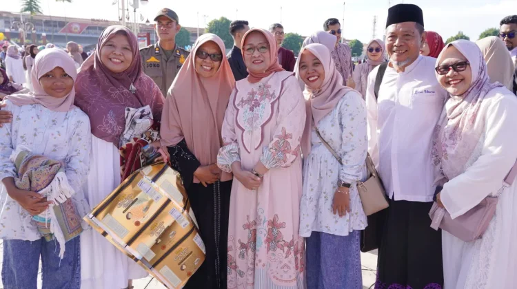 Pelaksanaan Ibadah Salat Idulfitri 1447 H di Alun-alun Pancasila Kebumen