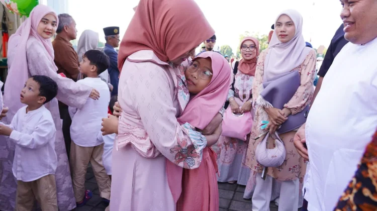 Pelaksanaan Ibadah Salat Idulfitri 1447 H di Alun-alun Pancasila Kebumen