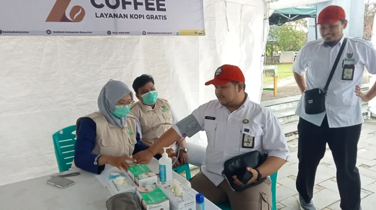 Pos Siaga Mudik Baznas Banyumas Sediakan Layanan Gratis bagi Pemudik