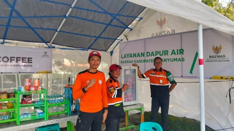 Pos Siaga Mudik Baznas Banyumas Sediakan Layanan Gratis bagi Pemudik