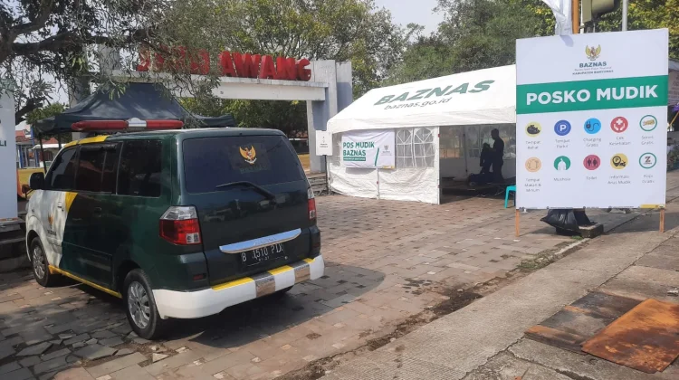 Pos Siaga Mudik Baznas Banyumas Sediakan Layanan Gratis bagi Pemudik