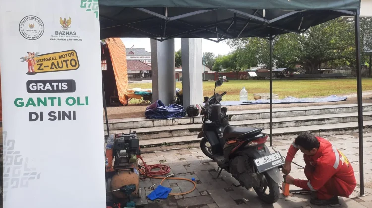 Pos Siaga Mudik Baznas Banyumas Sediakan Layanan Gratis bagi Pemudik