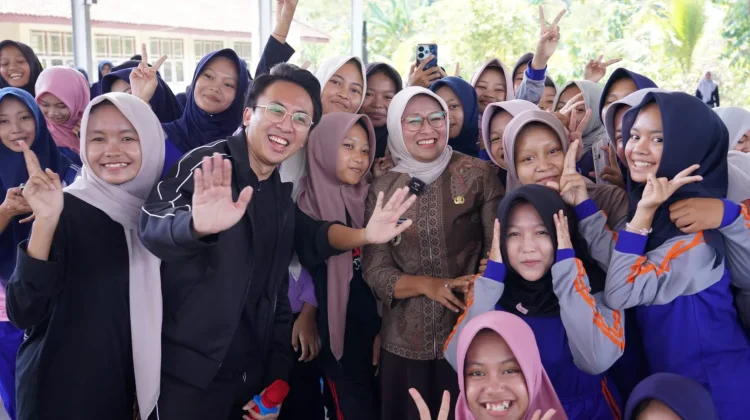 Kegiatan Aksi Bergizi di SMK 1 Karanggayam Kebumen